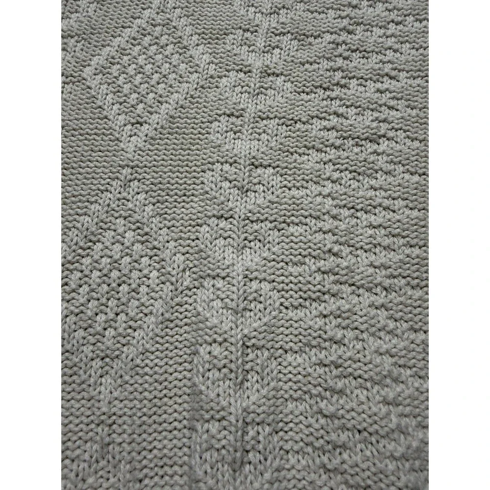 Vintage Norman Shirtmakers Cotton Knit Sweater Vest Cream Size XL Mens